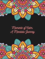 Moments of Calm: A Mandala Journey: Mindful Designs for Stress Relief, Creativity & Inner Peace B0F5BX373D Book Cover