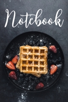 Notebook: 6x9 Dot Bullet Waffle Notebook/Journal Funny Gift Idea For Waffle Lovers 1709904968 Book Cover