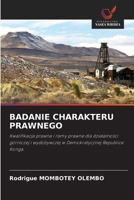 Badanie Charakteru Prawnego (Polish Edition) 6209206522 Book Cover