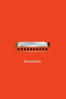 Harmonica: Minimal Design Lined Practice Journal 6” x 9” 120 pages 1700165070 Book Cover