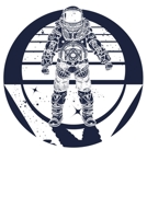 Kosmos Weltall Weltraum: Notizbuch DIN A5 Blanko 120 Seiten Astronaut Apollo 11 Planet Mond Mars Kosmonaut Rakete Geschenkidee & Weihnachten Reise ... Notizheft Notizblock (German Edition) 1678937460 Book Cover