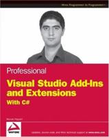 Professional Visual Studio Extensibility 0470230843 Book Cover