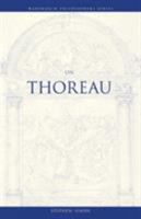 On Thoreau (Wadsworth Philosophers Series) 0534576133 Book Cover