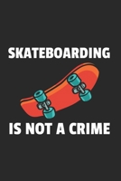 Skateboarden Skateboard Notizbuch: Skateboarden Skateboard Notizbuch f�r Liebhaber / Notizheft / Notizblock A5 (6x9in) Dotted Notebook / Punkteraster / 120 gepunktete Seiten 1678840742 Book Cover