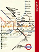 London Underground Pocket Diary 2019 0711239932 Book Cover