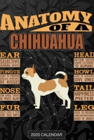 Anatomy Of A Chihuahua: Chihuahua 2020 Calendar - Customized Gift For Chihuahua Dog Owner 1679695681 Book Cover