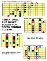 Pentatonic and Blues Scales for Seven String Guitar 1545315965 Book Cover