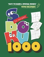 Over 1000 full-age Sudoku puzzles: From easy to difficult, and special puzzles B0CKCGL3Q5 Book Cover