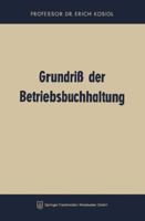 Grundriss Der Betriebsbuchhaltung 3663126137 Book Cover