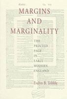Margins and Marginality: The Printed Page in Early Modern England 0813914728 Book Cover