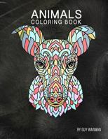 Animals - Coloring Book. 1539653536 Book Cover