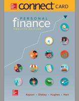 Personal Finance McGraw-Hill Connect Access Code 1259967786 Book Cover
