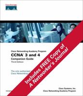 CCNA 3 and 4 Companion Guide and Journal Pack 1587131617 Book Cover