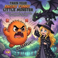 Train Your Angry Funny Little Monster: A Story About Feelings, Friendship, and Very Loud Tantrums for Children Ages 3–8 (The Little Lessons Adventure Series) B0H6MZ5C1F Book Cover