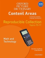 Oxford Picture Dictionary for the Content Areas Reproducible: Math and Technology 0194525449 Book Cover