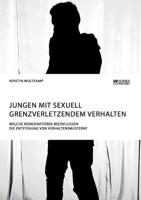 Jungen mit sexuell grenzverletzendem Verhalten. Welche Risikofaktoren beeinflussen die Entstehung von Verhaltensmustern? (German Edition) 3956879767 Book Cover