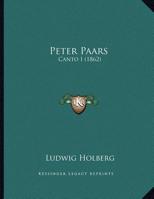 Peter Paars: Canto I 1166270025 Book Cover