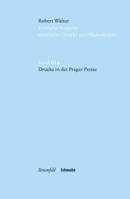 Drucke in Der Prager Presse 3796537774 Book Cover
