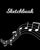 Sketchbook: Sheet Music Note Manuscript Notebook Paper Personalized Custom First Name Initial S Musician Composer Instrument Composition Book 12 Staves a Page Staff Line Notepad Notation Guide Create  1704094240 Book Cover