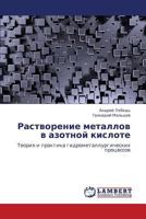 Rastvorenie metallov v azotnoy kislote: Teoriya i praktika gidrometallurgicheskikh protsessov 3659244147 Book Cover