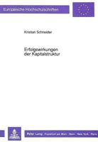 Erfolgswirkungen Der Kapitalstruktur 3631443404 Book Cover