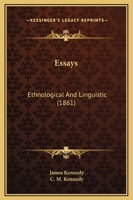 Essays Ethnological and Linguistic 1436837847 Book Cover