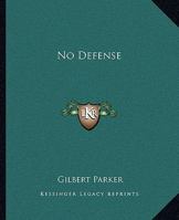 No Defence 1532714947 Book Cover