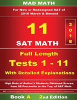 Book a Redesigned SAT Math Tests 1-11 1542370779 Book Cover