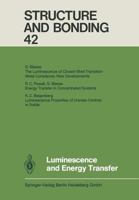 Luminescence and Energy Transfer 3662157985 Book Cover