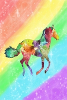 Malbuch: Malbuch mit Pferde Cover f�r Kinder mit wei�en Seiten f�r kleine K�nstler 1713447983 Book Cover