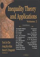 Inequality Theory and Applications: Vol 2 1590338669 Book Cover