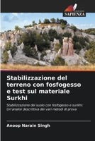 Stabilizzazione del terreno con fosfogesso e test sul materiale Surkhi 6207383206 Book Cover
