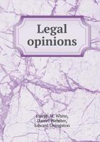 Legal Opinions 1104235595 Book Cover