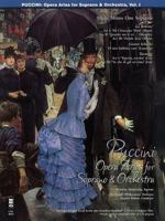 Music Minus One Soprano: Puccini Arias For Soprano With Orchestra, Vol. 1 (Book & Cd) 159615537X Book Cover