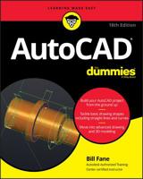 AutoCAD For Dummies, 18th Edition 1119255791 Book Cover