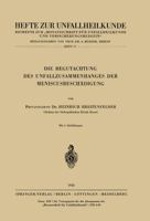 Die Begutachtung Des Unfallzusammenhanges Der Meniscusbeschadigung 3540023054 Book Cover