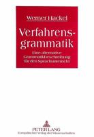 Verfahrensgrammatik: Eine Alternative Grammatikbeschreibung Fuer Den Sprachunterricht 3631491506 Book Cover
