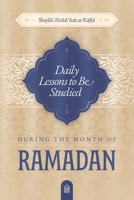 Daily Lessons to be studied during the month of Ramadan B0FLPBD7HF Book Cover
