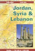 Lonely Planet Jordan Syria and Lebanon (Lonely Planet Travel Atlas) 0864424418 Book Cover