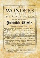 More Wonders of the Invisible World 1171432666 Book Cover
