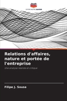 Relations d'affaires, nature et portée de l'entreprise (French Edition) 6203076147 Book Cover