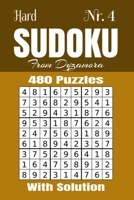 Hard Sudoku Nr.4: 480 puzzles with solution 169566759X Book Cover