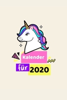Kalender Für 2020: Einhornkalender im Retro 80er Jahre Style (German Edition) 167429333X Book Cover
