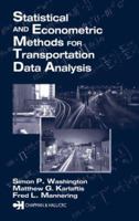 Statistical and Econometric Methods for Transportation Data Analysis 0367199025 Book Cover