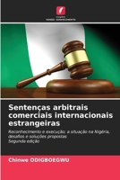Sentenças arbitrais comerciais internacionais estrangeiras (Portuguese Edition) 6630001443 Book Cover