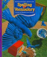 Houghton Mifflin Spelling and Vocabulary: Consumable Student Book Continuous Stroke Grade 3 2006 0618491945 Book Cover
