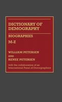 Dictionary of Demographies/Biographies M-Z 031325138X Book Cover