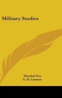 Military Studies 1016200919 Book Cover