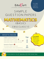 Educart CBSE Sample Question Papers Class 10 Mathematics (Basic) For February 2020 Exam 9387279804 Book Cover