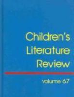Children's Literature Review, Volume 67 0787645737 Book Cover